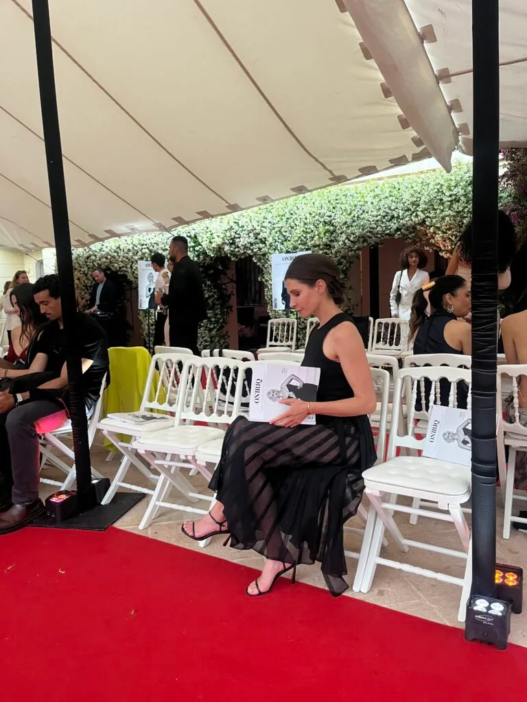 marie trapezaroff au défilé forbes à cannes Marie Trapezaroff au défilé Forbes à Cannes