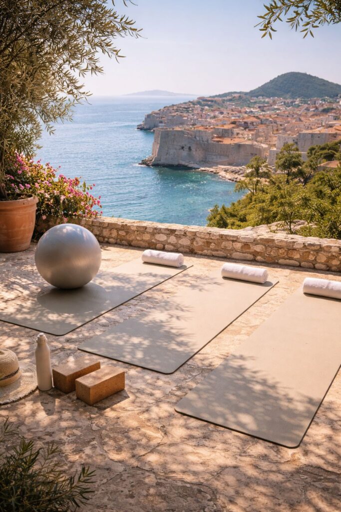 Retraite pilates en croatie   seance de sport   Coach Sportif Pilates à Genève   Marie Trapezaroff