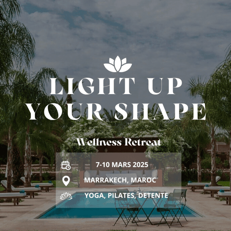 Retraite Wellness à Marrakech avec Marie Trapezaroff   Novembre 2024  Marie Trapezaroff   Coach Sportive et Pilates à Genève