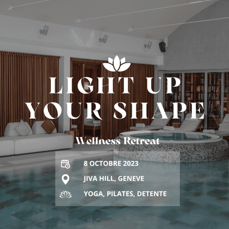 Retraite Wellness à Genève avec Marie Trapezaroff   Octobre 2023  Marie Trapezaroff   Coach Sportive et Pilates à Genève